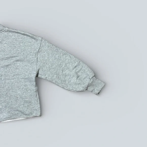 J. Crew Gray Cropped Turtleneck Sweater - Picture 9 of 9